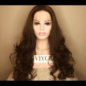 Full lace front wigs hand tied human virgin hair